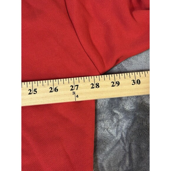 Under Armour XFL DC Defenders Hoodie Red Full Zip Blood Sweat Respect Men’s 3XL - Picture 10 of 12